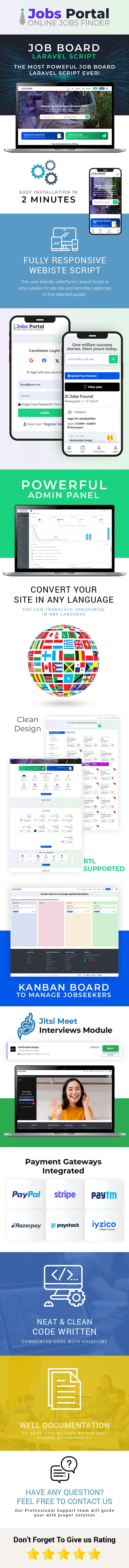Jobs Portal - Job Board Laravel Script